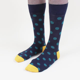 Men's Marl Spot Cotton Socks