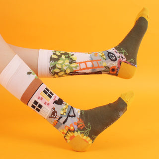 Kids Spring Garden Cotton Socks