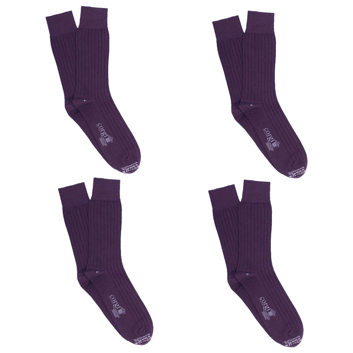 Men's 4-Pair Tenby Merino Wool Socks