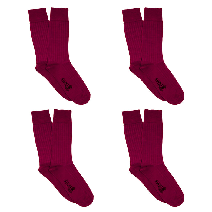 Men's 4-Pair Tenby Merino Wool Socks