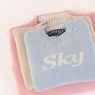Toddlers Personalised Sweater - Corgi Socks