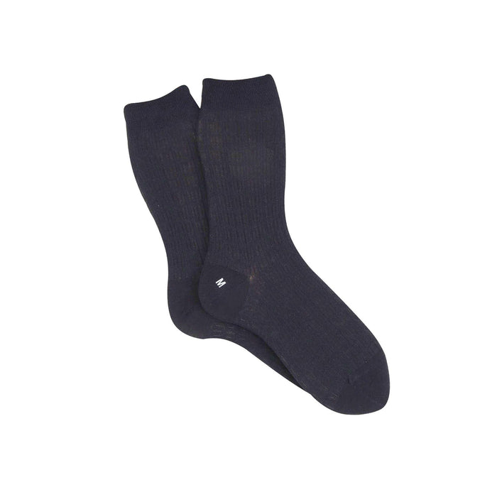 Women's Cabled Mercerised Cotton Socks - Corgi Socks