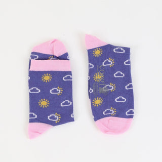 Women's Welsh Weatherman x Corgi Sun Cotton Socks - Corgi Socks