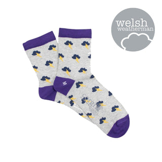 Women's Welsh Weatherman x Corgi Thunder Storm Socks - Corgi Socks