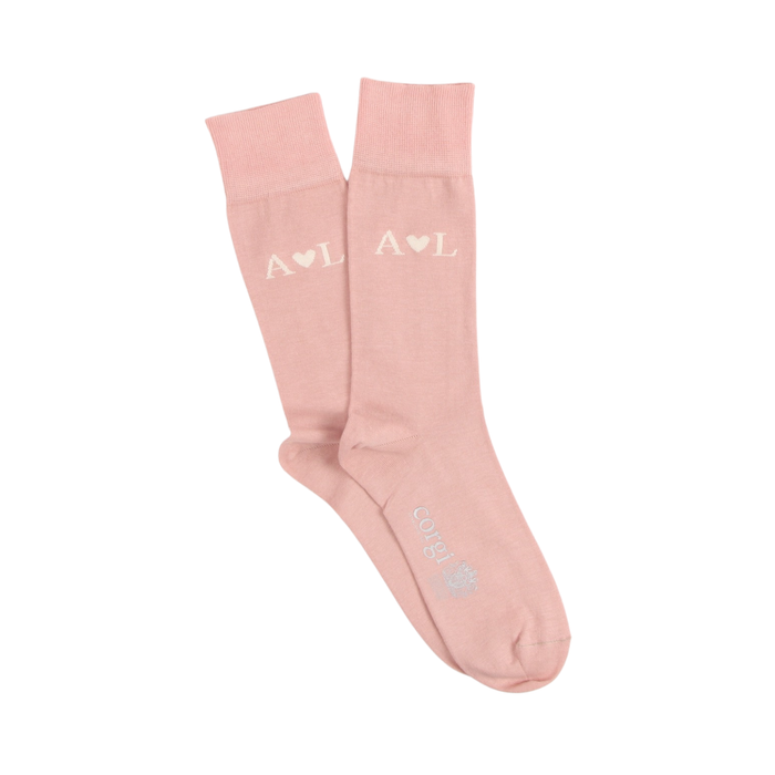 Women's 3-Pair Personalised Valentines Socks