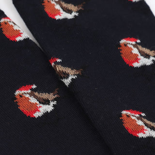 Women's Festive Robin Cotton Socks